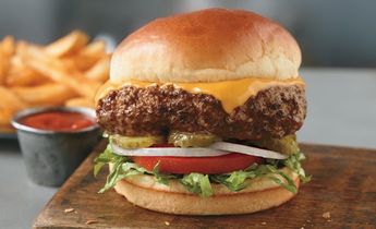 Half-Pound Steakhouse Cheeseburger Combo