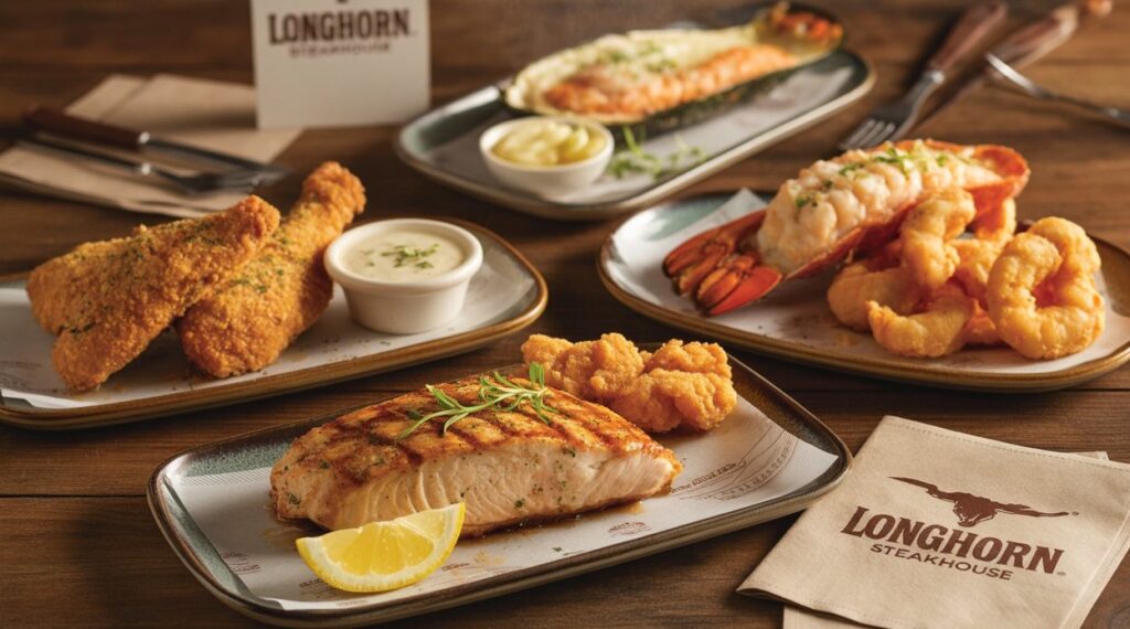 Chicken Seafood Menu