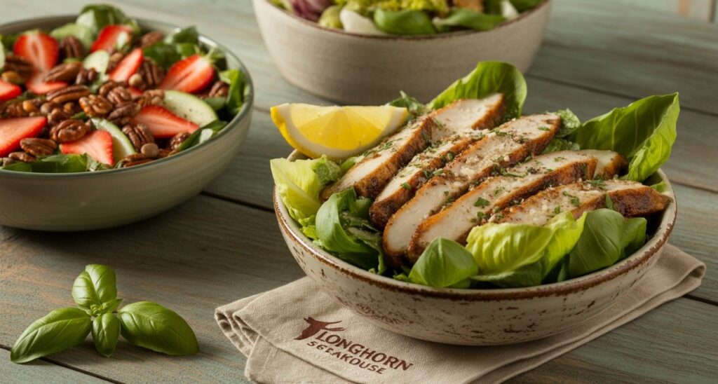 Entrees Salads Menu