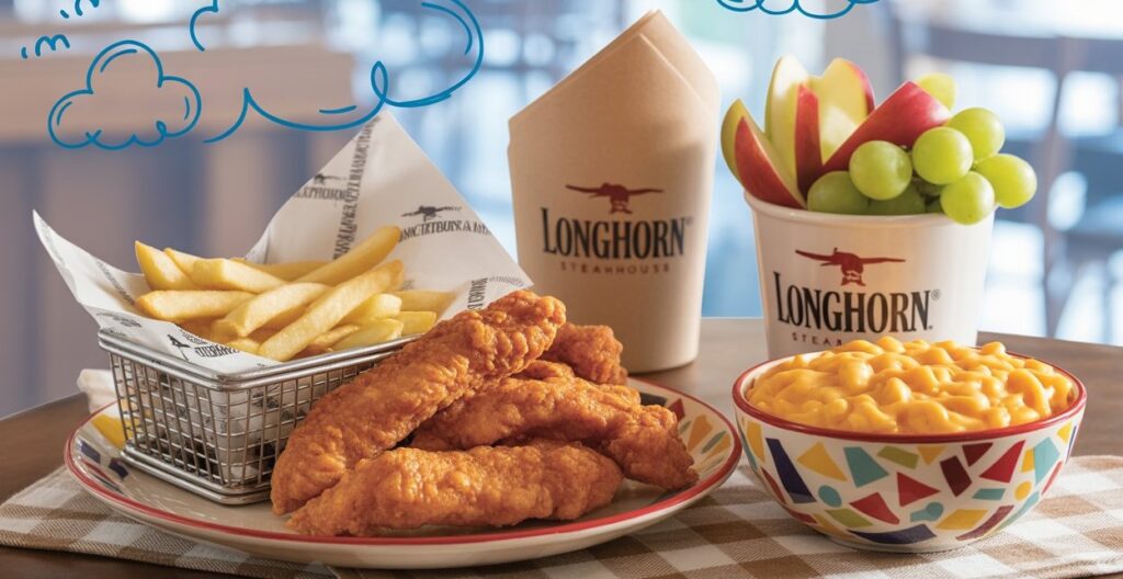Longhorn Kids Menu