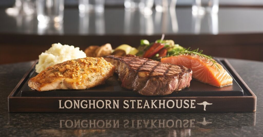 Longhorn Dinner Menu